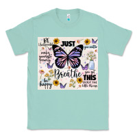 Seafoam just breathe Classic Tee - JahusDesignShop