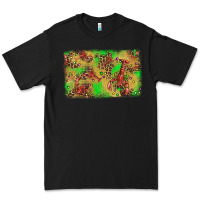 Black mardi gras crawfish and glitter background Premium Tee - AdoDesignShop