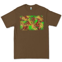 Cacao mardi gras crawfish and glitter background Premium Tee - AdoDesignShop