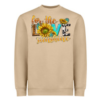 Mushroom for the love sunshine Heavyweight Sweatshirt - NancyCooperArtShop