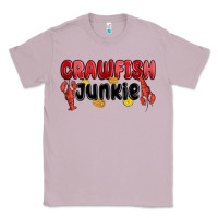 Lilac crawfish junkie Classic Tee - MaliasSmallBusiness