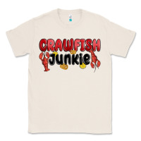 Natural crawfish junkie Classic Tee - MaliasSmallBusiness