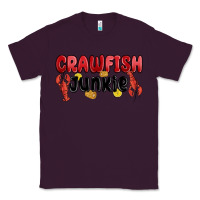 Plum crawfish junkie Classic Tee - MaliasSmallBusiness