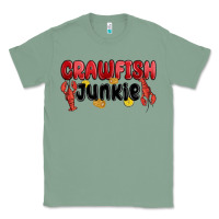 Sage crawfish junkie Classic Tee - MaliasSmallBusiness