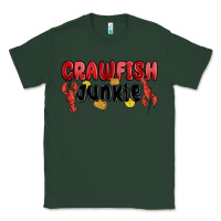 Sports Green crawfish junkie Classic Tee - MaliasSmallBusiness