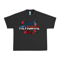 Pigment Black happy memorial day Urban Heavy Tee - MaliasSmallBusiness