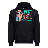 Black best nail tech ever bbs Urban Hoodie - BundleAndBundleShop