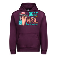 Mauve Wine best nail tech ever bbs Urban Hoodie - BundleAndBundleShop