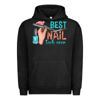 Pigment Black best nail tech ever bbs Urban Hoodie - BundleAndBundleShop