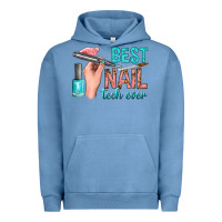 Pigment Pebble Blue best nail tech ever bbs Urban Hoodie - BundleAndBundleShop