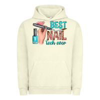 Pigment Pistachio best nail tech ever bbs Urban Hoodie - BundleAndBundleShop