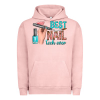 Pigment Salmon best nail tech ever bbs Urban Hoodie - BundleAndBundleShop