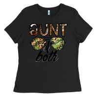 Black aunt of both Ladies Tee - CowhideDigitalArt