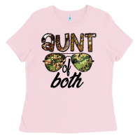 Bubblegum Pink aunt of both Ladies Tee - CowhideDigitalArt