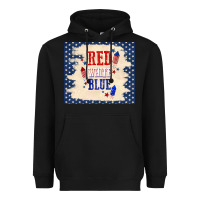 Black red white blue Heavyweight Hoodie - TumblerDesignByShophia