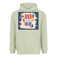 Matcha red white blue Heavyweight Hoodie - TumblerDesignByShophia
