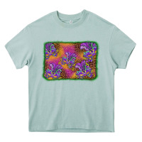 Arona mardi gras mask background Heavy Core Tee - BarkalooDesign