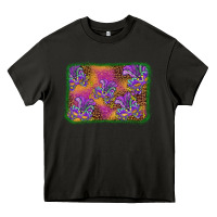 Asphalt mardi gras mask background Heavy Core Tee - BarkalooDesign