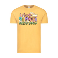 Vintage Mustard some bunnys needs vodka Vintage Tee - MaliasSmallBusiness