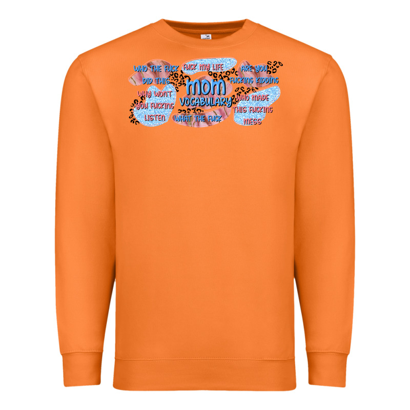 Mom Vocabulary Libbey Glass Premium Sweatshirt by TumblerDesignByShophia | Teevron