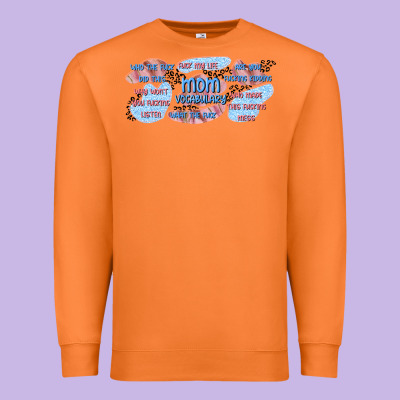 Mom Vocabulary Libbey Glass Premium Sweatshirt Designed By Tumblerdesignbyshophia
