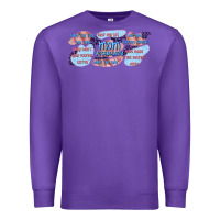 Purple mom vocabulary libbey glass Premium Sweatshirt - TumblerDesignByShophia