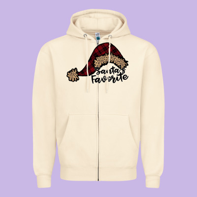 Santas Favorite Zipper Hoodie Designed By Bettercallsaul