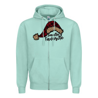 Seafoam Santas Favorite Zipper Hoodie - Bettercallsaul