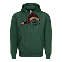 Sports Green Santas Favorite Zipper Hoodie - Bettercallsaul