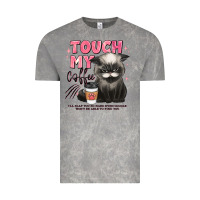 Cloud Rock touch my coffee and ill slap you so hard grumpy ca Vintage Tee - JahusDesignShop