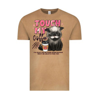 Touch My Coffee And Ill Slap You So Hard Grumpy Ca Vintage Tee | Teevron