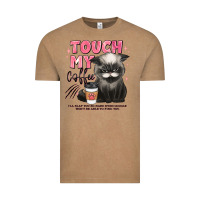 Vintage Coffee touch my coffee and ill slap you so hard grumpy ca Vintage Tee - JahusDesignShop