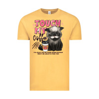 Vintage Mustard touch my coffee and ill slap you so hard grumpy ca Vintage Tee - JahusDesignShop