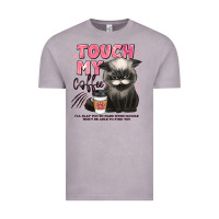 Vintage Zinc touch my coffee and ill slap you so hard grumpy ca Vintage Tee - JahusDesignShop