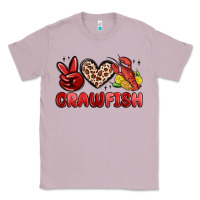 Lilac peace love crawfish Classic Tee - MaliasSmallBusiness