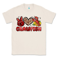 Natural peace love crawfish Classic Tee - MaliasSmallBusiness
