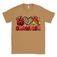 Peace Love Crawfish Classic Tee | Teevron