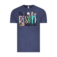 Vintage Denim he is risen indeed Vintage Tee - MaliasSmallBusiness