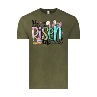 Vintage Olive he is risen indeed Vintage Tee - MaliasSmallBusiness
