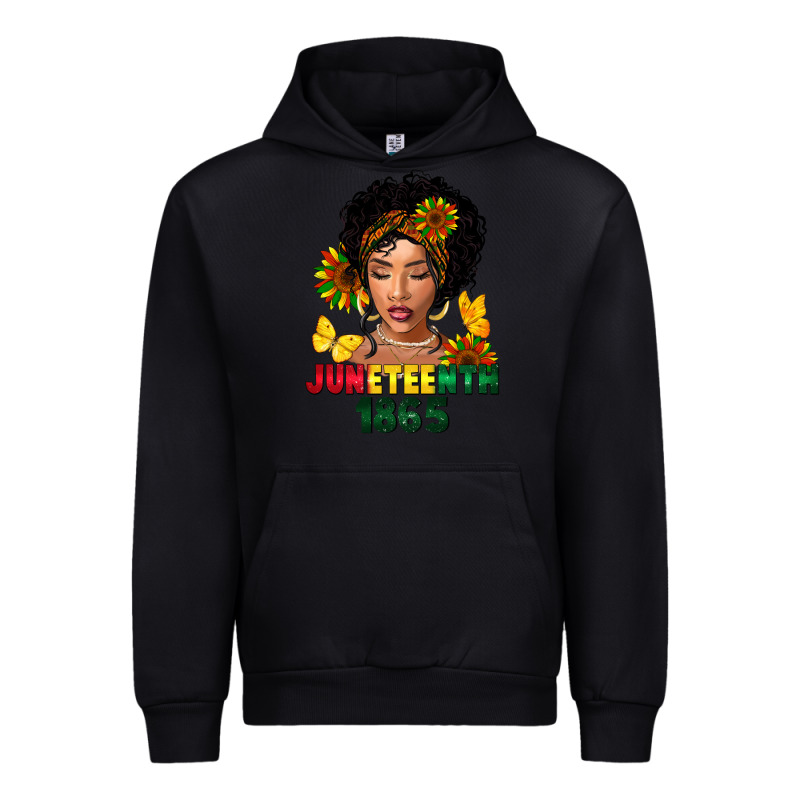 Juneteenth 1865 Black Woman Urban Hoodie by FaDigitalArtStudio | Teevron