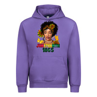 Tulip juneteenth 1865 black woman Urban Hoodie - FaDigitalArtStudio