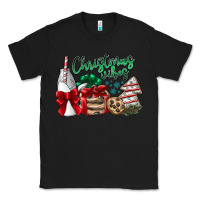 Black Christmas Vibes Classic Tee - CowhideDigitalArt