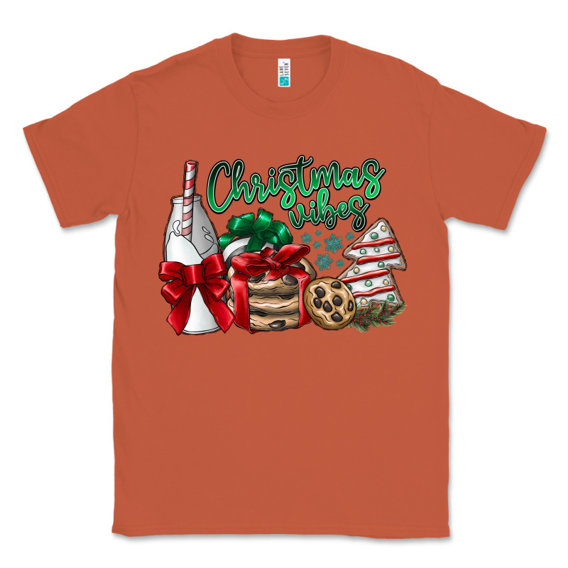 Christmas Vibes Classic Tee by CowhideDigitalArt | Teevron