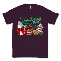 Plum Christmas Vibes Classic Tee - CowhideDigitalArt