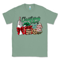 Sage Christmas Vibes Classic Tee - CowhideDigitalArt