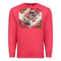 Cardinal skulls and roses tumbler Premium Sweatshirt - TumblerDesignByShophia
