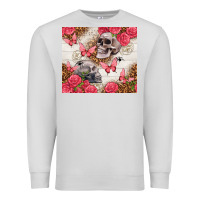 Dove Grey skulls and roses tumbler Premium Sweatshirt - TumblerDesignByShophia