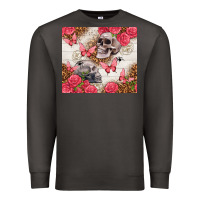 Skulls And Roses Tumbler Premium Sweatshirt | Teevron