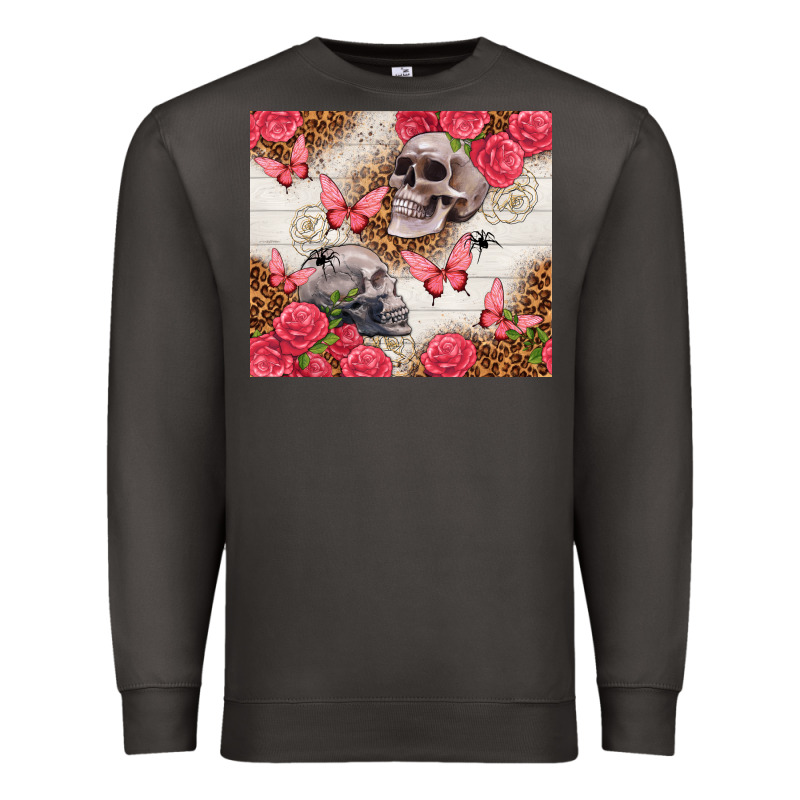 Skulls And Roses Tumbler Premium Sweatshirt by TumblerDesignByShophia | Teevron
