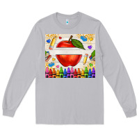 Moon Dust custom teacher name apple Long Sleeve Tee - NancyCooperArtShop